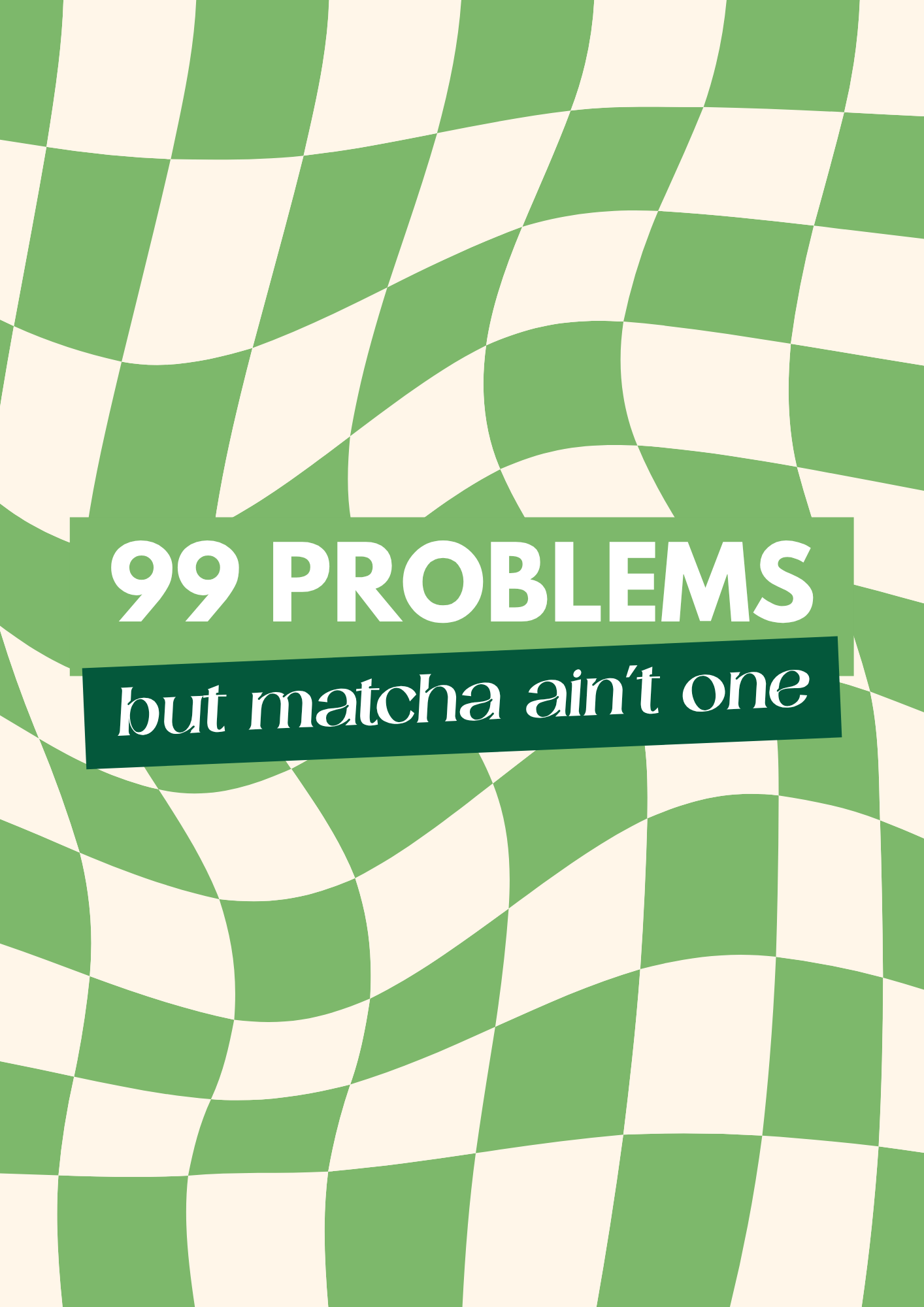 Affiche "99 problems"