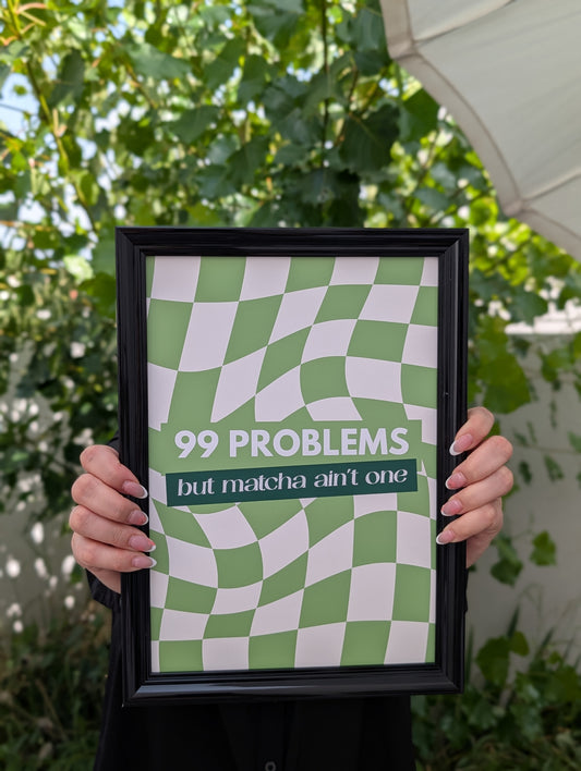 Affiche "99 problems"