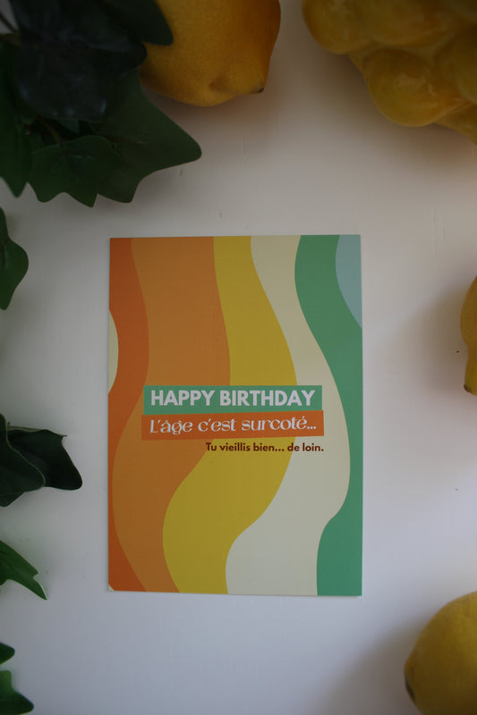 Carte Postale Happy Birthday